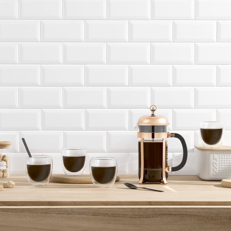 Pavina kaffeglass sett 8 stk 25 cl + 35 cl