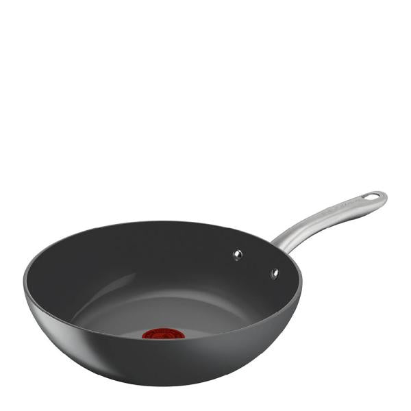 Renew+ wokpanne 28 cm grå