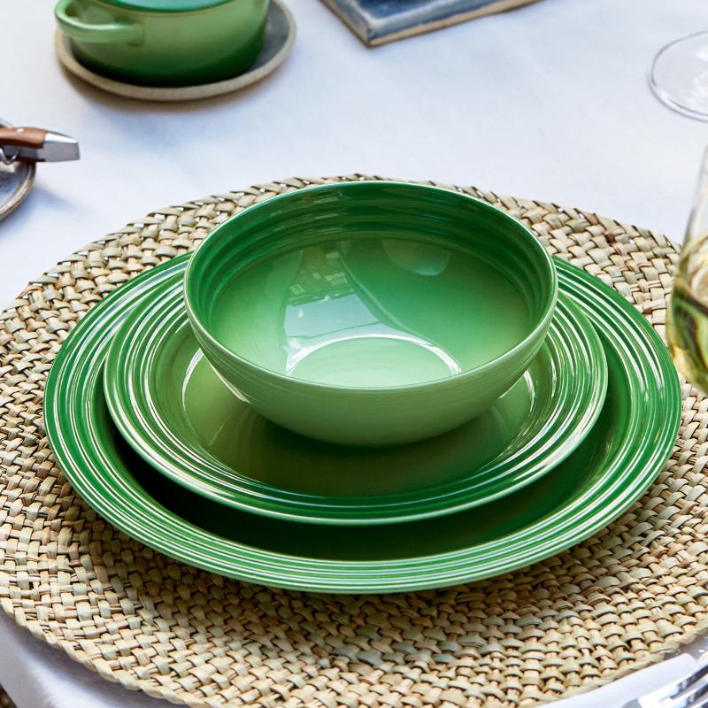 Signature tallerken Stentøy 16 cm bamboo green