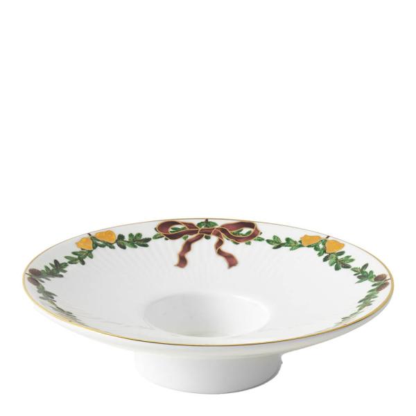 Stjerne Riflet Jul lysestake 15,5 cm