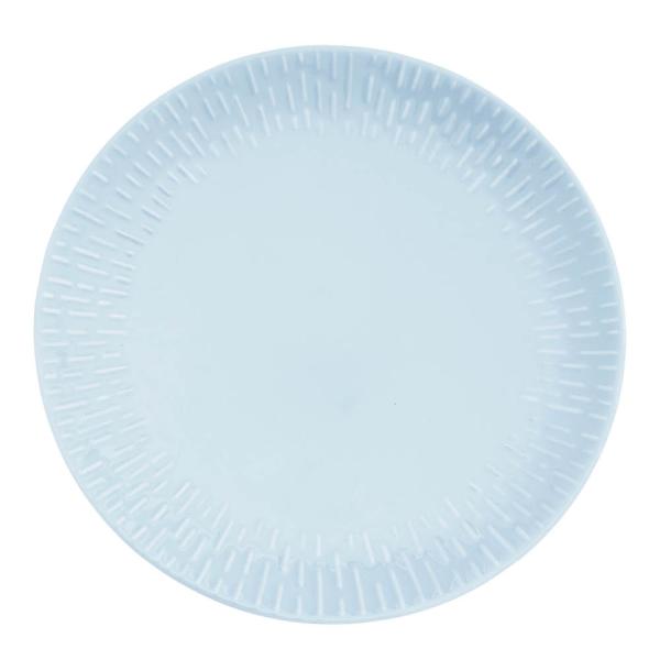 Confetti middagstallerken 27,5 cm aqua