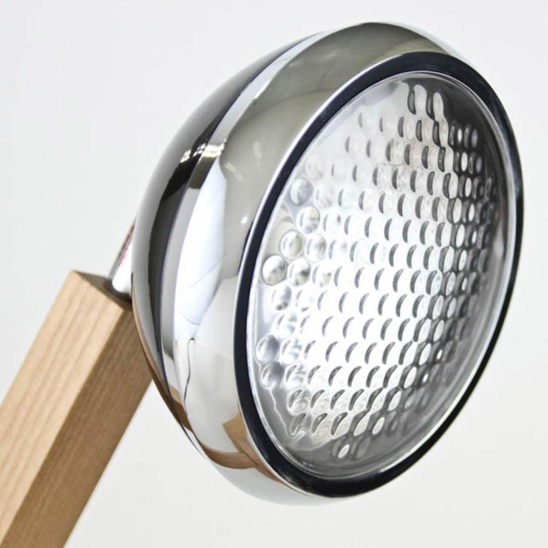 Parislampe blank svart