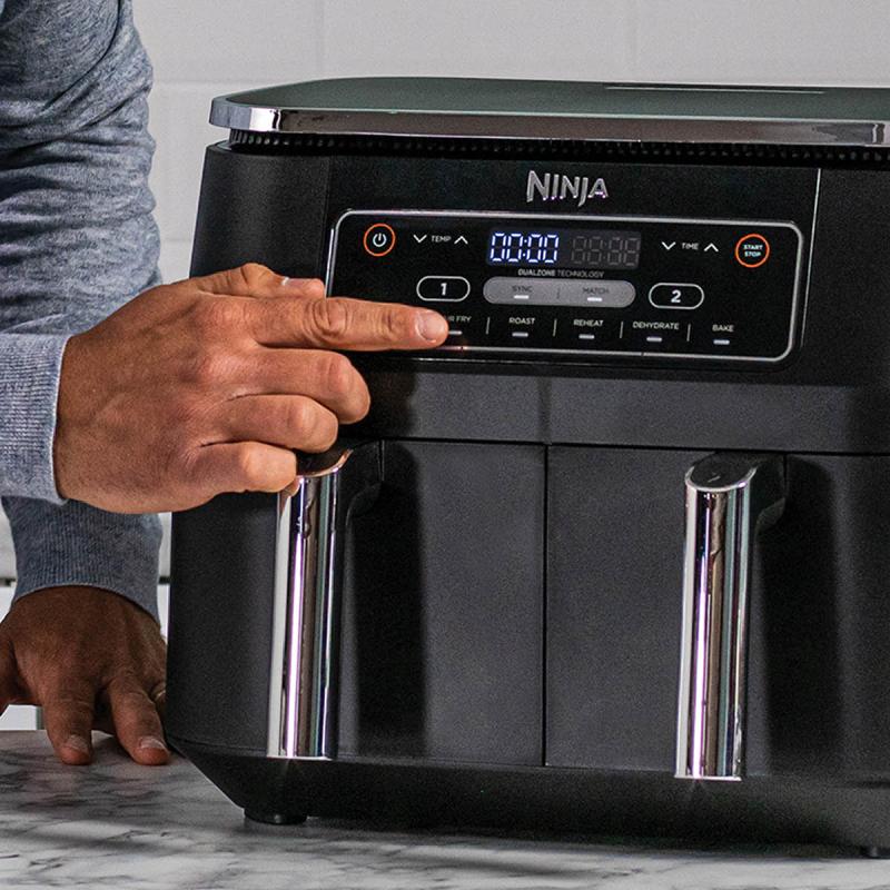 Foodi dual zone airfryer 7,6L svart