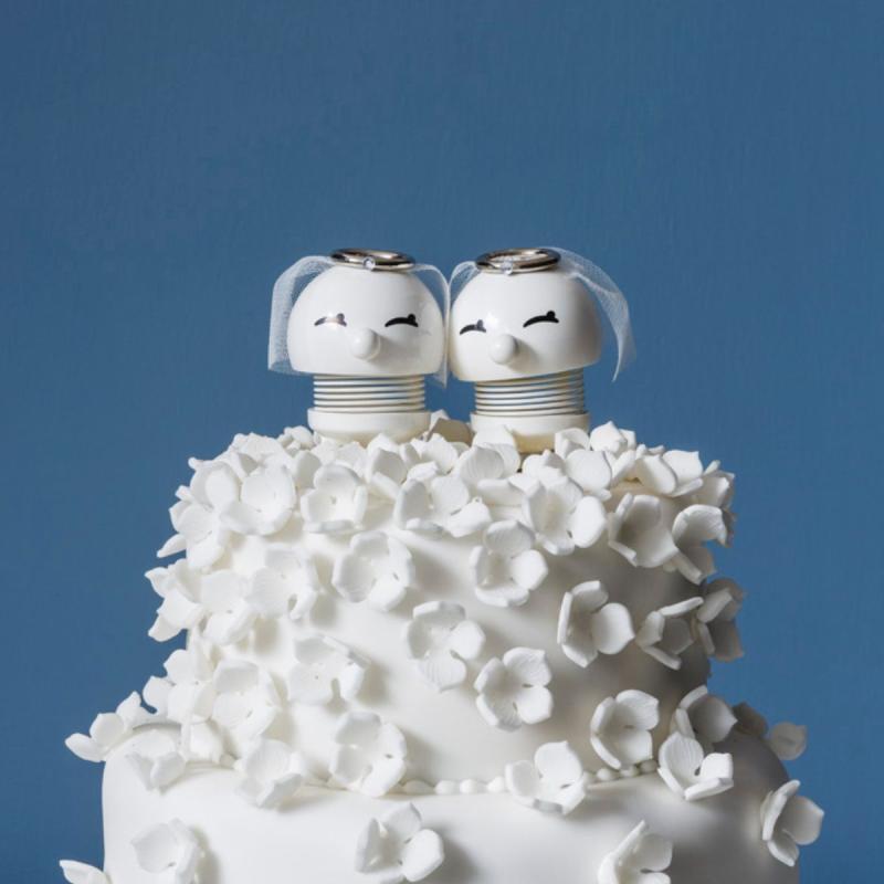Wedding bride liten hvit