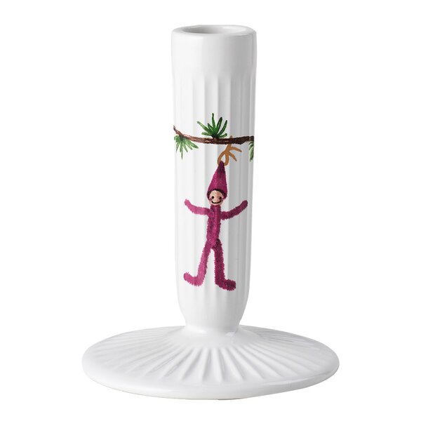 Hammershøi Christmas lysestake 12 cm hvit