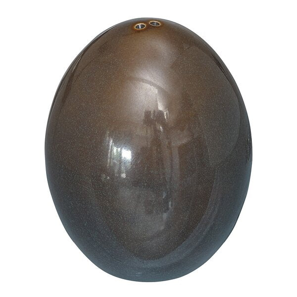 Zen saltkar 6 cm petrol/brun