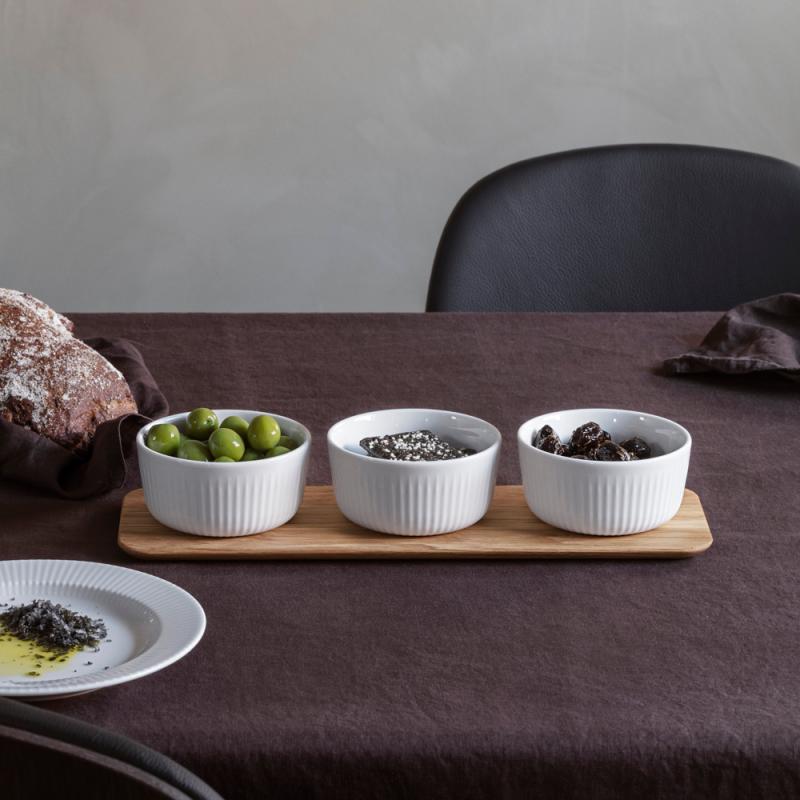 Legio Nova snacksett bolle & eikefat
