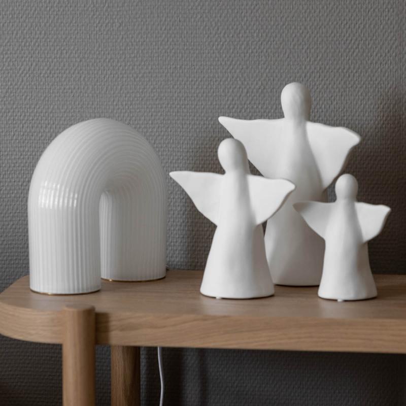 Engel liten 15 cm hvit