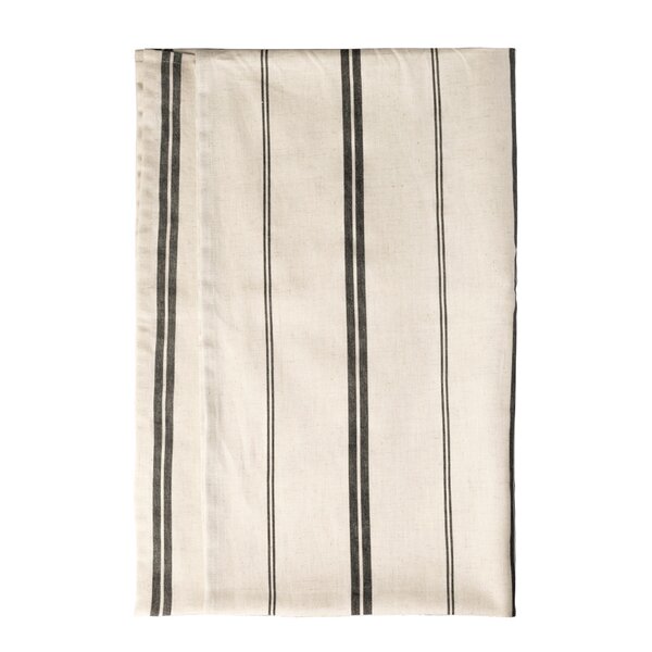 Elsa duk 250x145 cm natur/svart