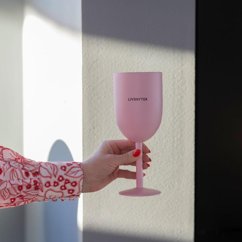 Vinglass termo LIVSNYTER 35 cl lys rosa