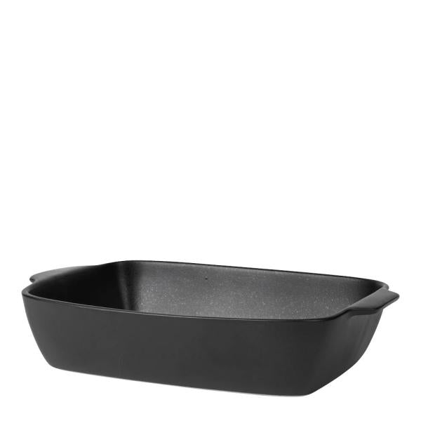 Vig ovnfast fat 40x26x8 cm antik svart
