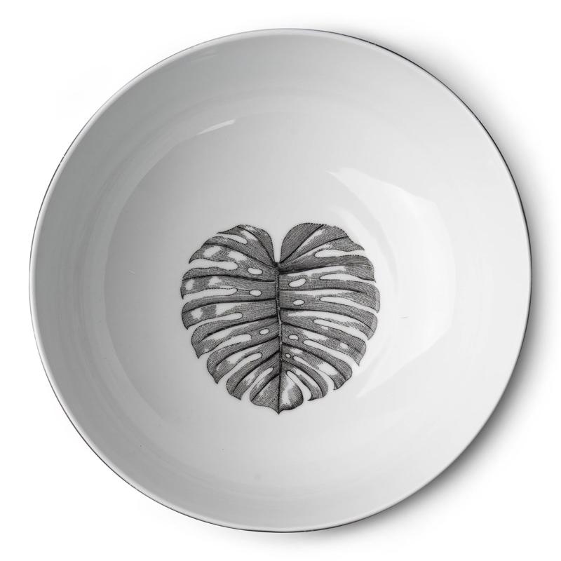 Voyage bolle stor 23 cm hvit/svart