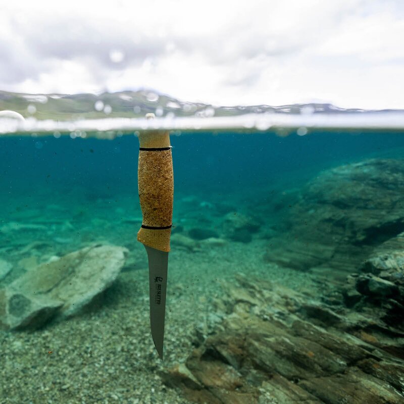 Fiskern fiskekniv 24 cm kork