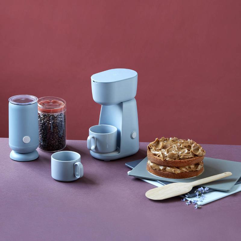 FOODIE single cup kaffebrygger 0,4L light blue