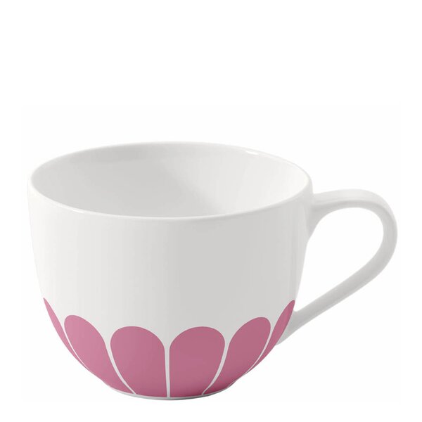 Fleur cassis kaffekopp 16 cl rosa