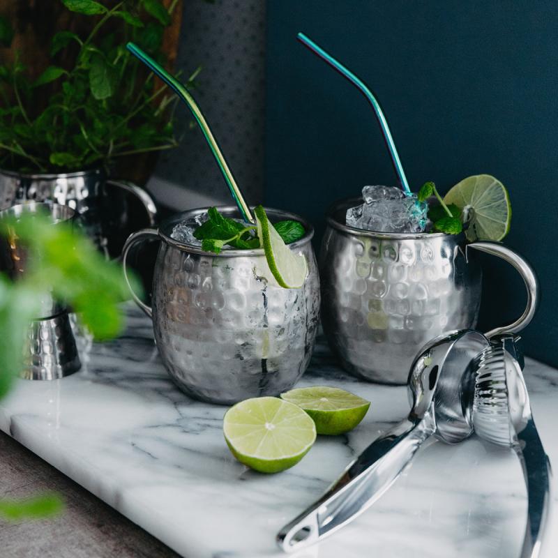 Moscow Mule kopp hamret rustfritt stål