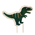 LED kaketopp dinosaur grønn/natur