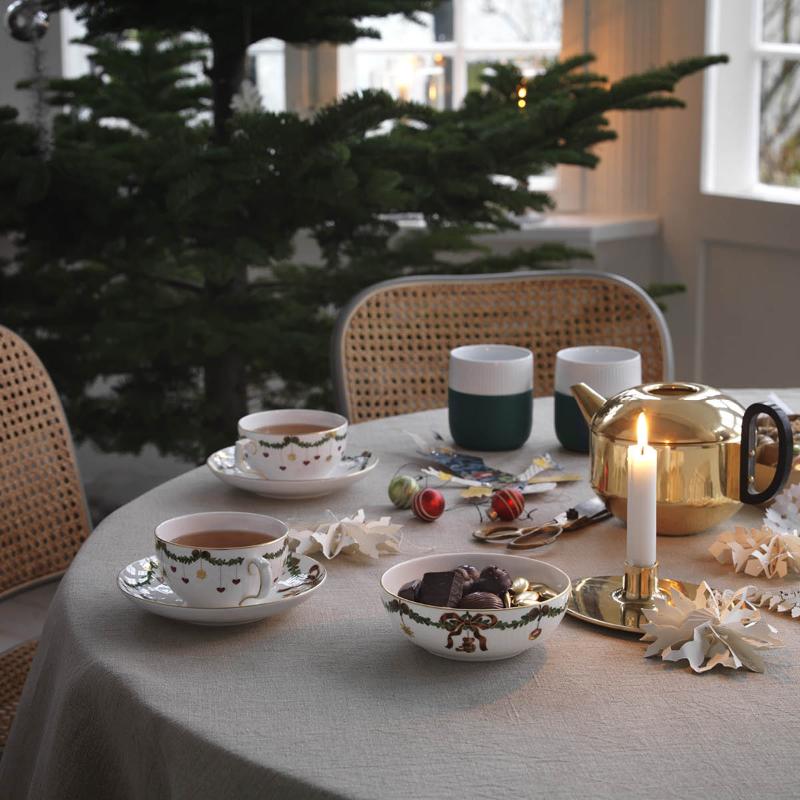 Stjerne Riflet Jul skål 50 cl