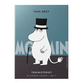 Mummi pyramideposer Mummipappa Grey svart te appelsin 20 stk