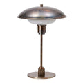 Boston bordlampe 42 cm antikk brun