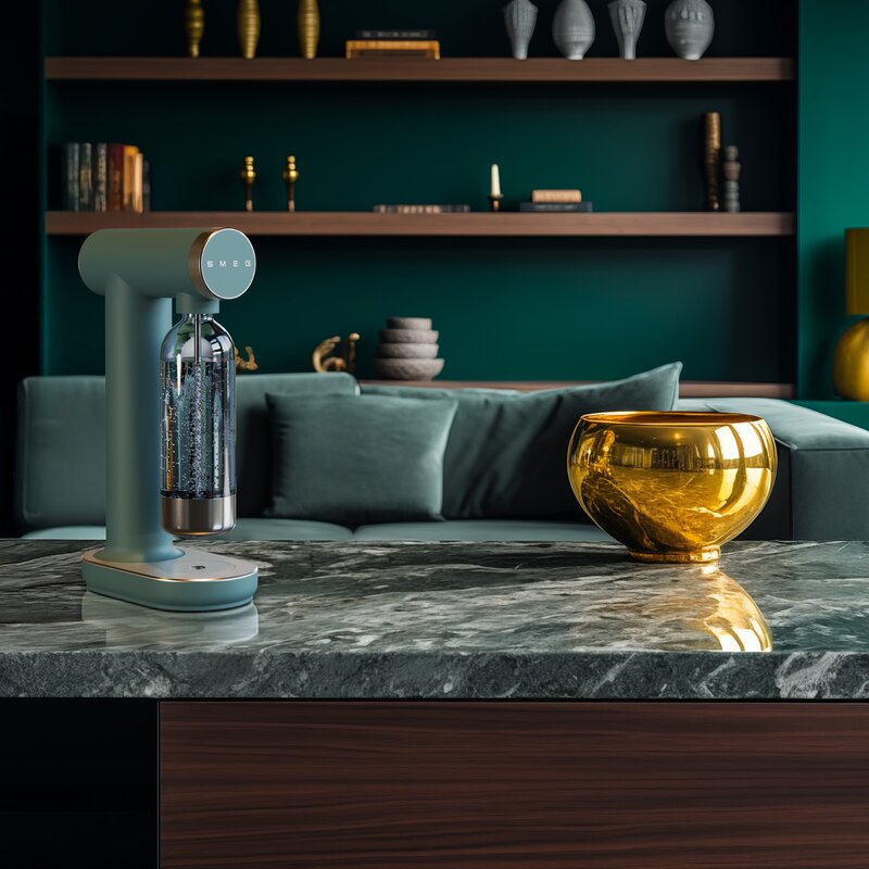 Collezione SKC01 kullsyremaskin 0,8L emerald green