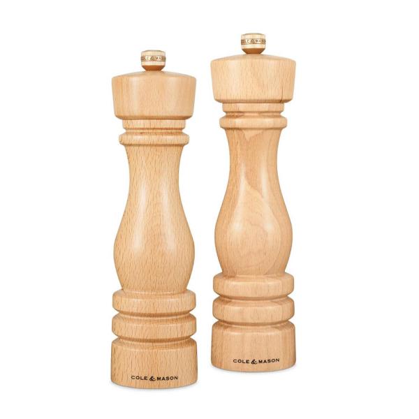 London salt- og pepperkvern 22 cm 2 stk natur