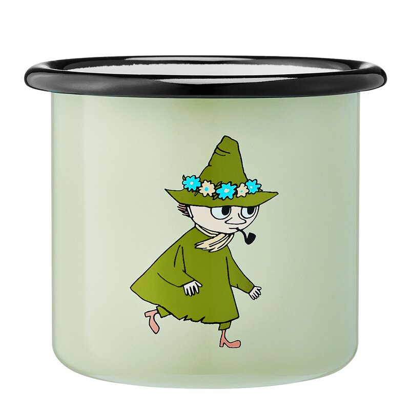 Mummi emaljekopp 25 cl snusmumrikken retro