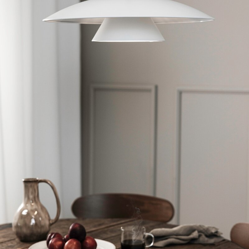 Millinge taklampe 50 cm hvit matt