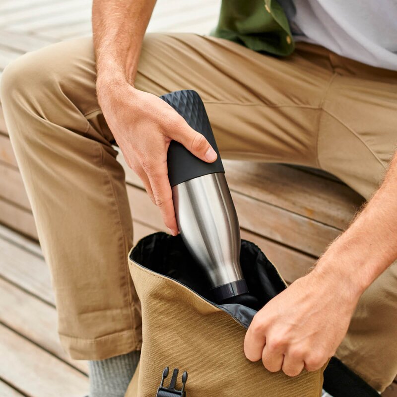 Bludrop drikkeflaske sleeve 0,5L svart
