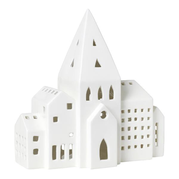 Urbania lyshus City 21 cm hvit