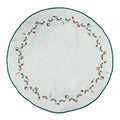 Klassisk brodert juletreteppe 120 cm