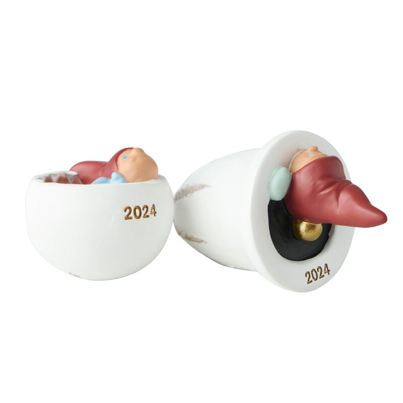 Nisserikker 2024 julepynt 8 cm