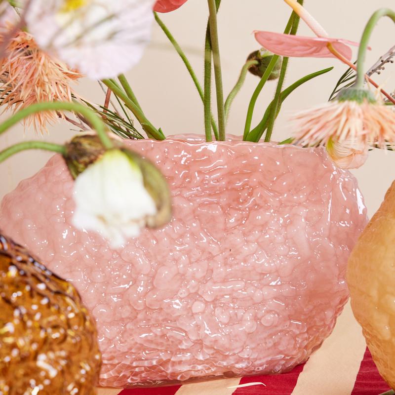 Corallo vase stor 28x45 cm rosa