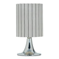 Tulip bordlampe 38 cm sølvfinish