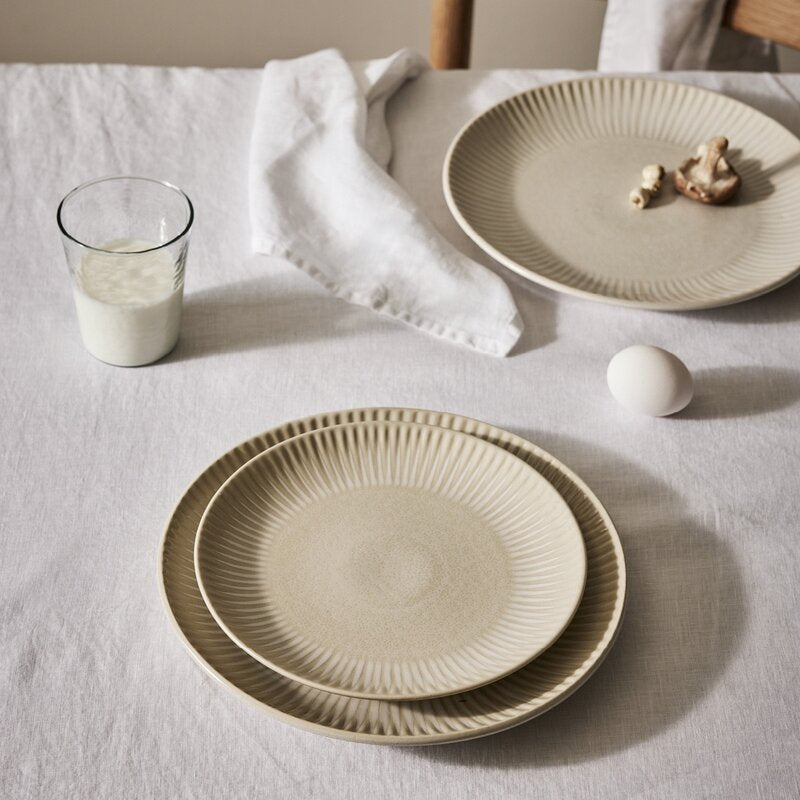 Granada tallerken 26,5 cm krem