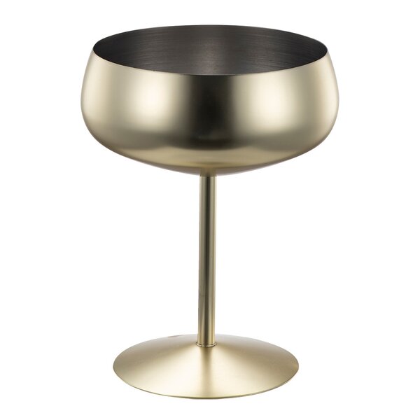 Sontell Gold champagneglass 45 cl stål/gull