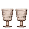 Kastehelmi glass 26 cl 2 stk lin