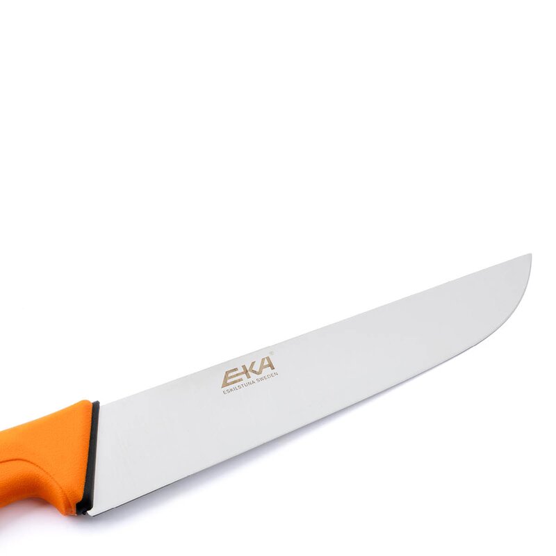 Pro slaktekniv m/bredt blad 24 cm oransje