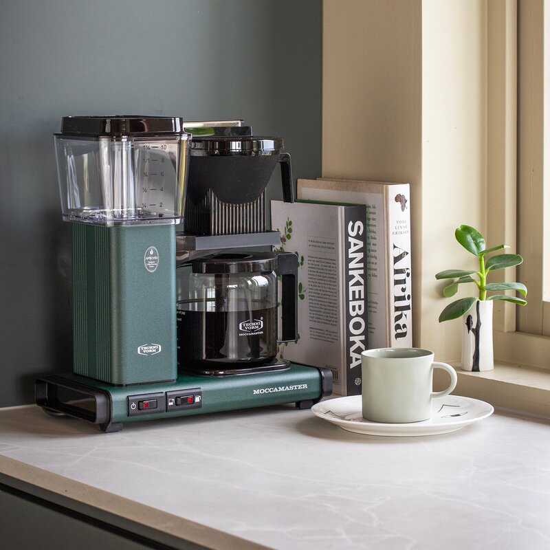 Optio kaffetrakter 1,25L forest green