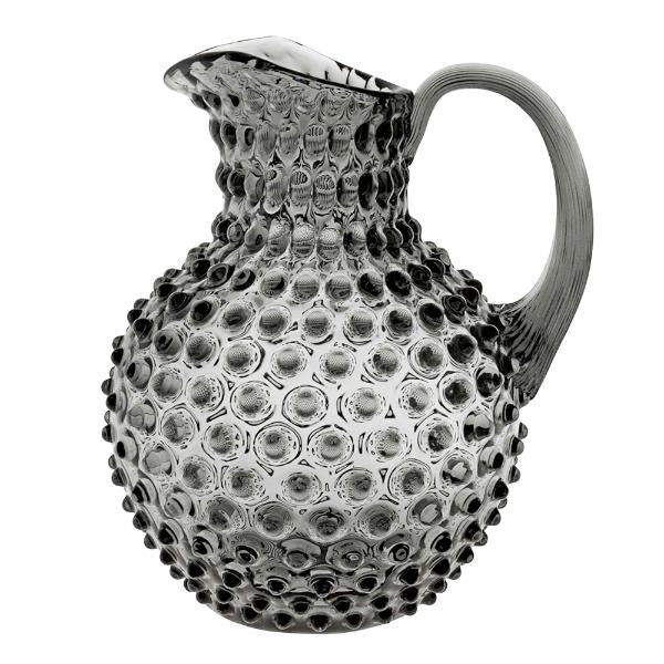 Hobnail karaffel 2L grey smoke