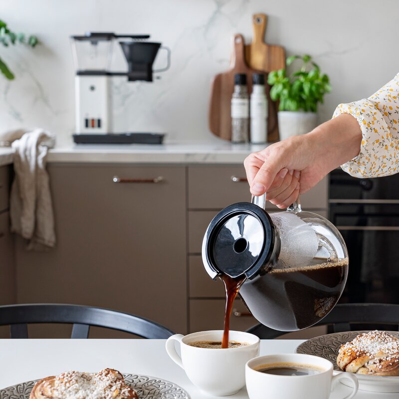 Blooming kaffetrakter 1,25L hvit