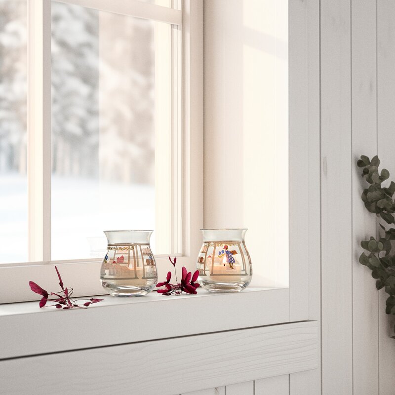 Julelyslykt 2024 7,5 cm 2 stk