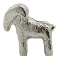 Ram lysestake 7 cm antikksølv