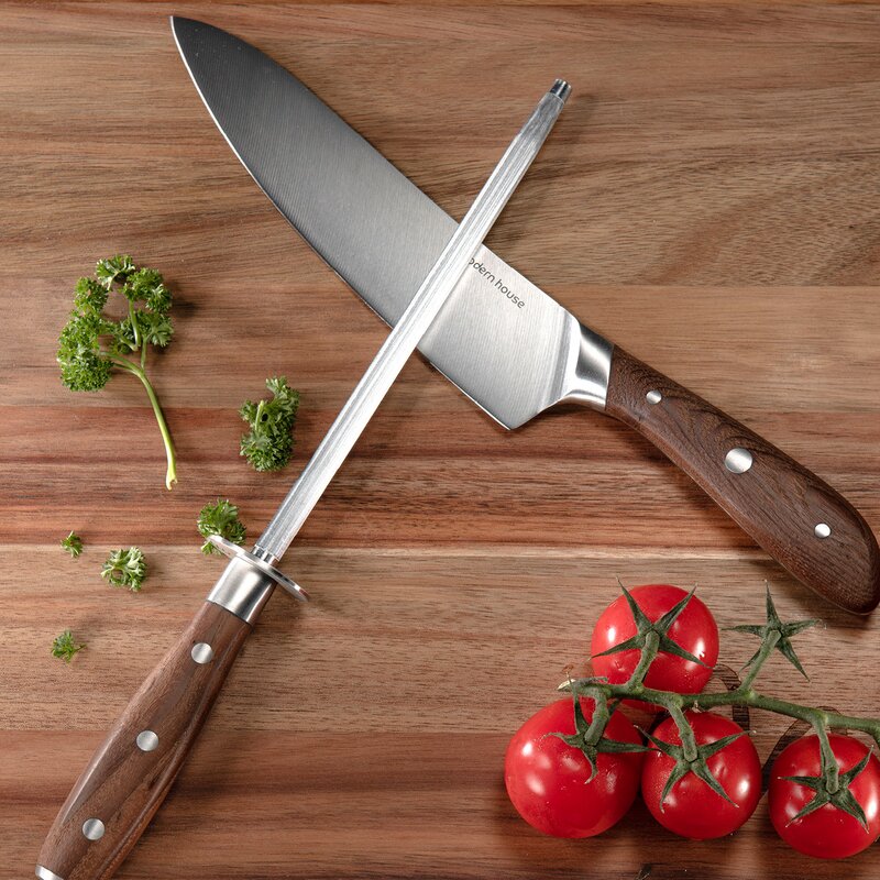 Nord kokkekniv 32 cm natur/stål
