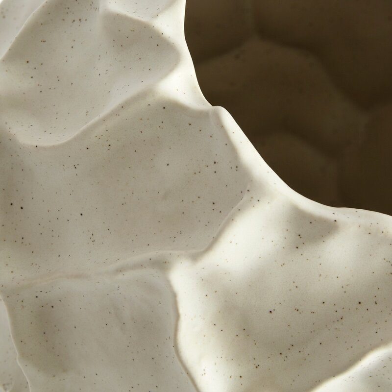 Soil vase 21,5 cm vanilje