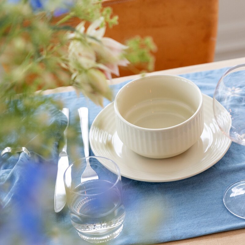 Coffee & More tallerken 20 cm beige