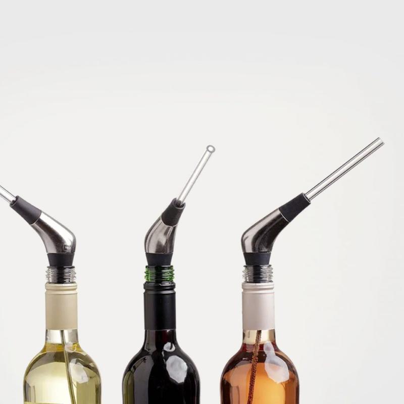 Slow pourer sølv/svart