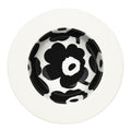 Unikko dyp asjett 20 cm hvit/svart