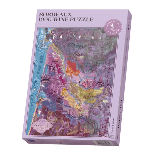 Vinpuslespill Bordeaux 1000 brikker