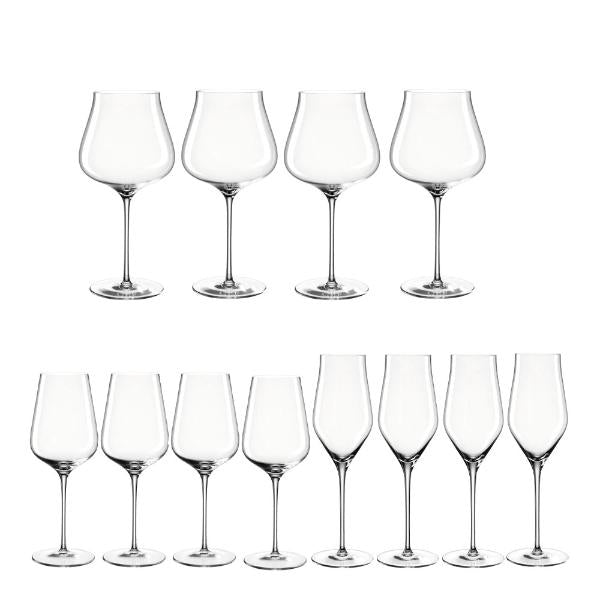 Brunelli vin- og champagneglass 12 stk